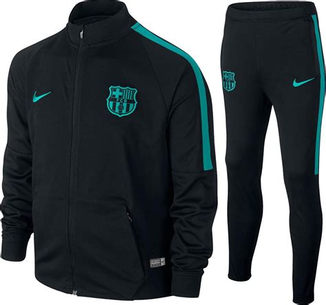 nike fc barcelona trainingspak 2017 zwart met blauw|trainingspakken fc barcelona.